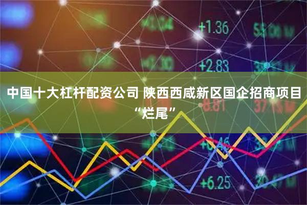 中国十大杠杆配资公司 陕西西咸新区国企招商项目“烂尾”